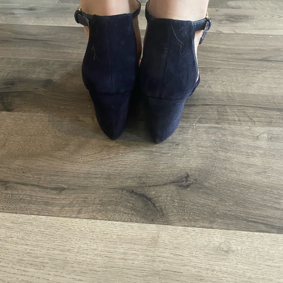 Cole Haan blue suede wedges - Picture 5 of 5